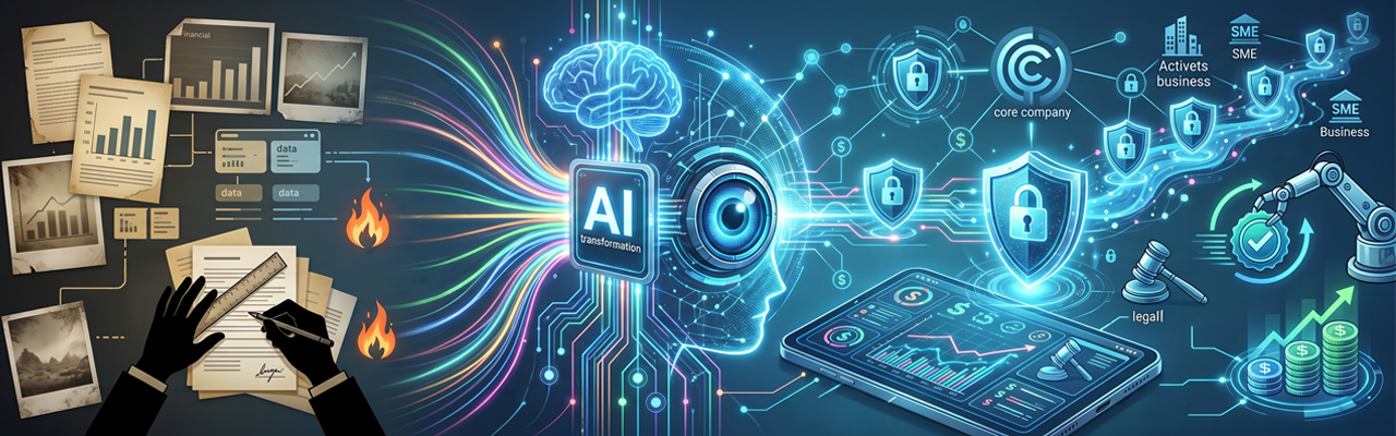 從被動控險到主動賦能：AI 驅動企業的動態信用風險評估體系